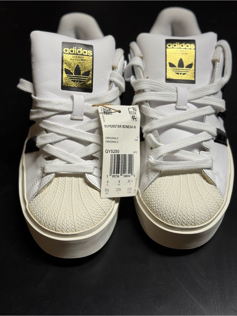 adidas Superstar BONEGAS-New with tags